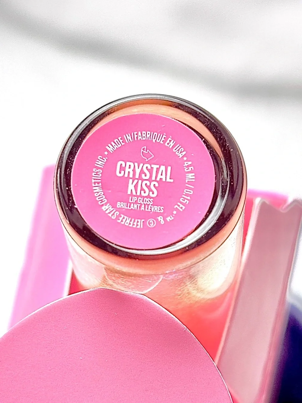 Jeffree Star The Gloss Crystal Kiss Full Size New
